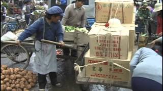 Lijiang, China part 3 of 5: Old Town narrow lanes, hotels, restaurants and open market