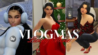 Sims 4 Vlogmas 2024 Compilation | Living Single in the City