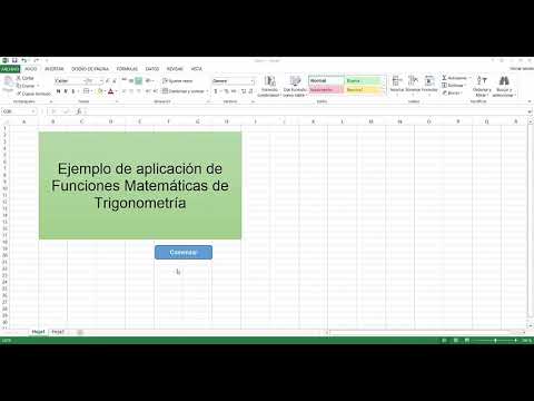 Ejemplo Funciones Matemáticas Y Trigonométricas En Excel - YouTube