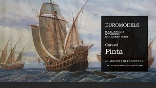 Euromodel boat kit box opening - Christopher Columbus Caravel Pinta