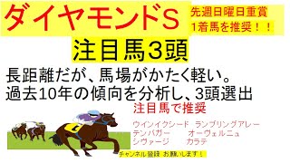 ダイヤモンドS2021　注目馬