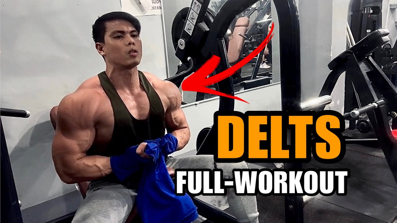 Shoulder Workout Offseason Vlog 24 Youtube