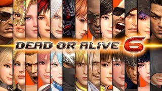 【DOA6】DEAD OR ALIVE 6　第一回【HATAMOTO杯】チームバトル　「三位一体 掴めビクトリーロード！」戦いは第二幕へ・・・