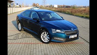 Skoda Superb 3 FL 2.0 TDI 150KM DSG LAVA BLUE 2020r Video prezentacja auta do sprzedaży