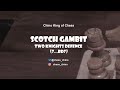 Scotch Gambit [Part 1 of 4]: Two Knights Defence (7...Bd7)