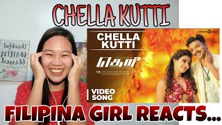 Theri Songs | Chella Kutti Official Video Song Reaction| Vijay, Samantha | Atlee | G.V.Prakash Kumar