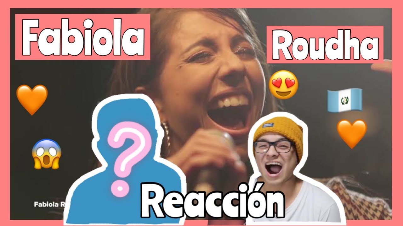 Fabiola Roudha - Como Yo Te Amo / Live Session (VIDEO REACCIÓN ...