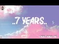 ..7 Years..(Lyrics) - Lukas Graham, Lewis Capaldi, Ed Sheeran,... ..Mix Lyrics 2023