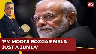 WATCH Heated Argument Between BJP, Congress Leaders Over PM Modi's 'Rozgar Mela'