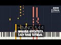 HIMNO 544 - Hoy el sábado glorioso | Easy Piano Tutorial + Partitura