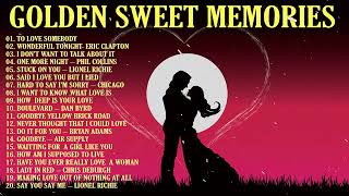 Golden Sweet Memories Love Songs 50's 60's 70's Love Songs Collection