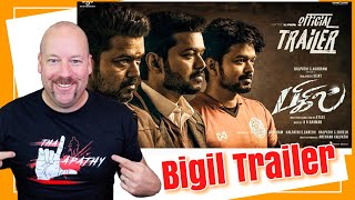 Bigil Trailer Reaction | Vijay | Nayanthara | Yogi Babu