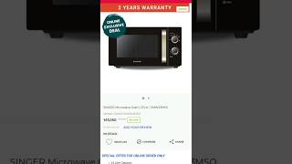 সিঙ্গার মাইক্রোওভেন দাম কত | Singer Microwave Oven SMW23MSO Review #techbangla69 #kitchenappliance