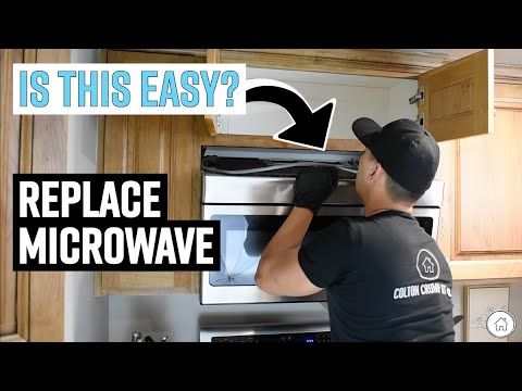 Is it hard to replace an over the range microwave?