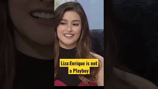 Liza :Enrique is not a Playboy#viral #trending #viralshort #lizasoberano