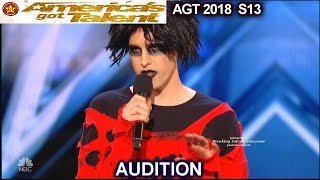 Oliver Graves Stand Up Comedian FUNNY & HEART WARMING  America's Got Talent 2018 Audition AGT