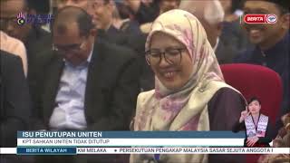 12 JAN 2024 BERITA WILAYAH - ISU PENUTUPAN UNITEN: KPT SAHKAN UNITEN TIDAK DITUTUP