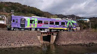 浜名湖佐久米駅のゆりかもめと【ゆるキャンΔ】 【エヴァ】ラッピング列車