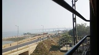 13206 Janhit Express (Patliputra - Saharsa) Crossing Digha Bridge