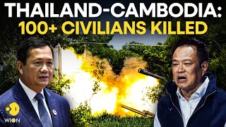 Thailand-Cambodia LIVE: Over 100 Civilians Killed Since Clashes Reignited | WION