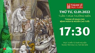 🔴Thánh Lễ Trực tuyến | 17:30 | THỨ TƯ TUẦN 1 THƯỜNG NIÊN | NGÀY 12-1-2022 | TRUNG TÂM MỤC VỤ TGPSG