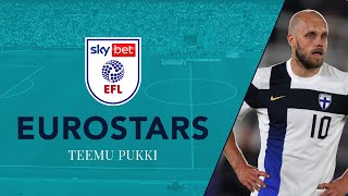Sky Bet EFL Eurostars: Teemu Pukki - Norwich & Finland goalscorer