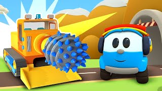 Full episodes of learning cartoons for kids. Leo the Truck & construction vehicles for kids.