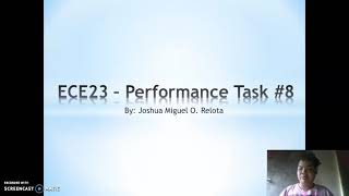 ECE23 - PERFORMANCE TASK #8
