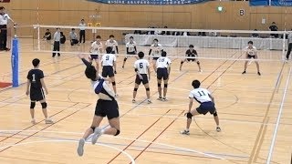 中央大学vs明治大学 東日本インカレ2018男子準決勝 第1セット Japan volleyball