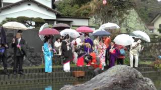 2017.3.27　伊豆下田　宝福寺　お吉まつり　お吉ケ淵での法要　01