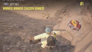 JOT381 PUBG 181124 MIRAMAR 6 KILLS 1752nd SOLO WIN 1/100 CHICKEN DINNER SOLO