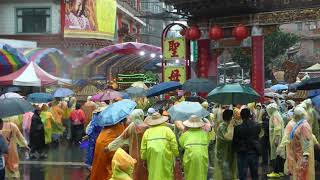 20190520傾盆大雨中金山慈護宮二娘媽祖回娘家遶境