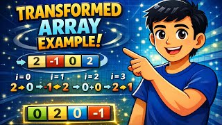LeetCode 3379 | Transformed Array Explained 🔄 Circular Array Trick | O(n) Solution