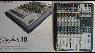 Mesa de mezclas I Soundcraft: Signature 10 I Proyecto Sonoro Educativo #ONDANASSAU