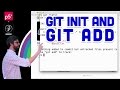 1.7: git init and git add - Git and GitHub for Poets