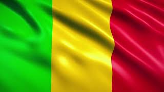 Mali Flag Waving | Malian Flag Waving | Mali Flag Screen