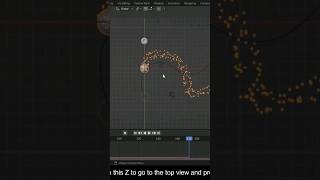 Best Way to make Particles follow a curve in blender #blender #tutorial #particles