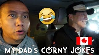 MY DAD'S CORNY JOKES! | Vlog #259