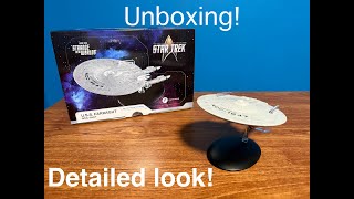 Fanhome Star Trek Starships Collection - U.S.S. Farragut NCC-1647 Unboxing and Detailed Look!