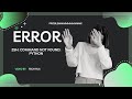 How to fix 'zsh: command not found: python' error in VS CODE