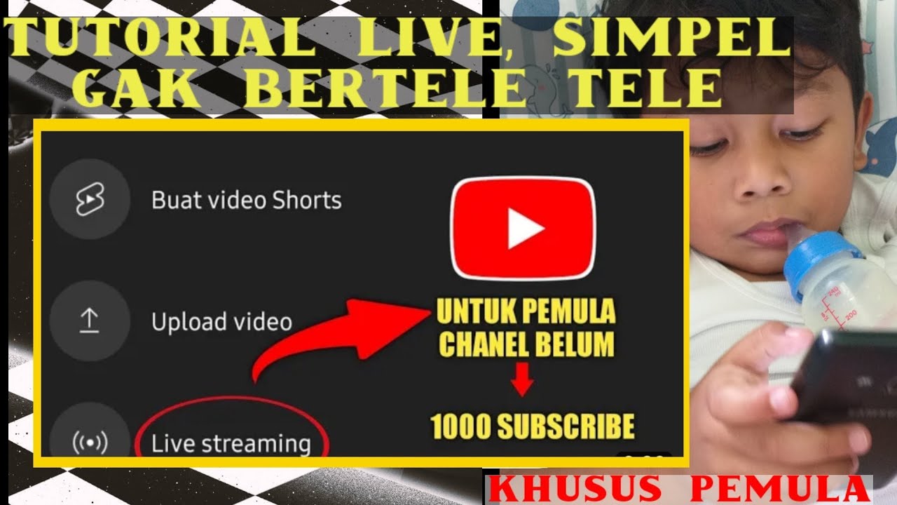 Tutorial Livestreaming Youtuber Pemula Youtube