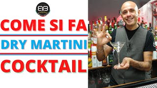 🍸 Come si prepara il Cocktail Dry Martini, il drink di 007 ingredienti, storia e dosi