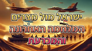 ישראל מול מצרים המלחמה האחרונה והמכרעת - הרב יעקב זיסהולץ שליט\