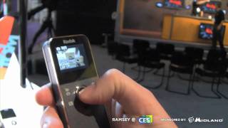 KODAK PlayFull 1080p video and 5 megapixel still camera, review at CES 2011