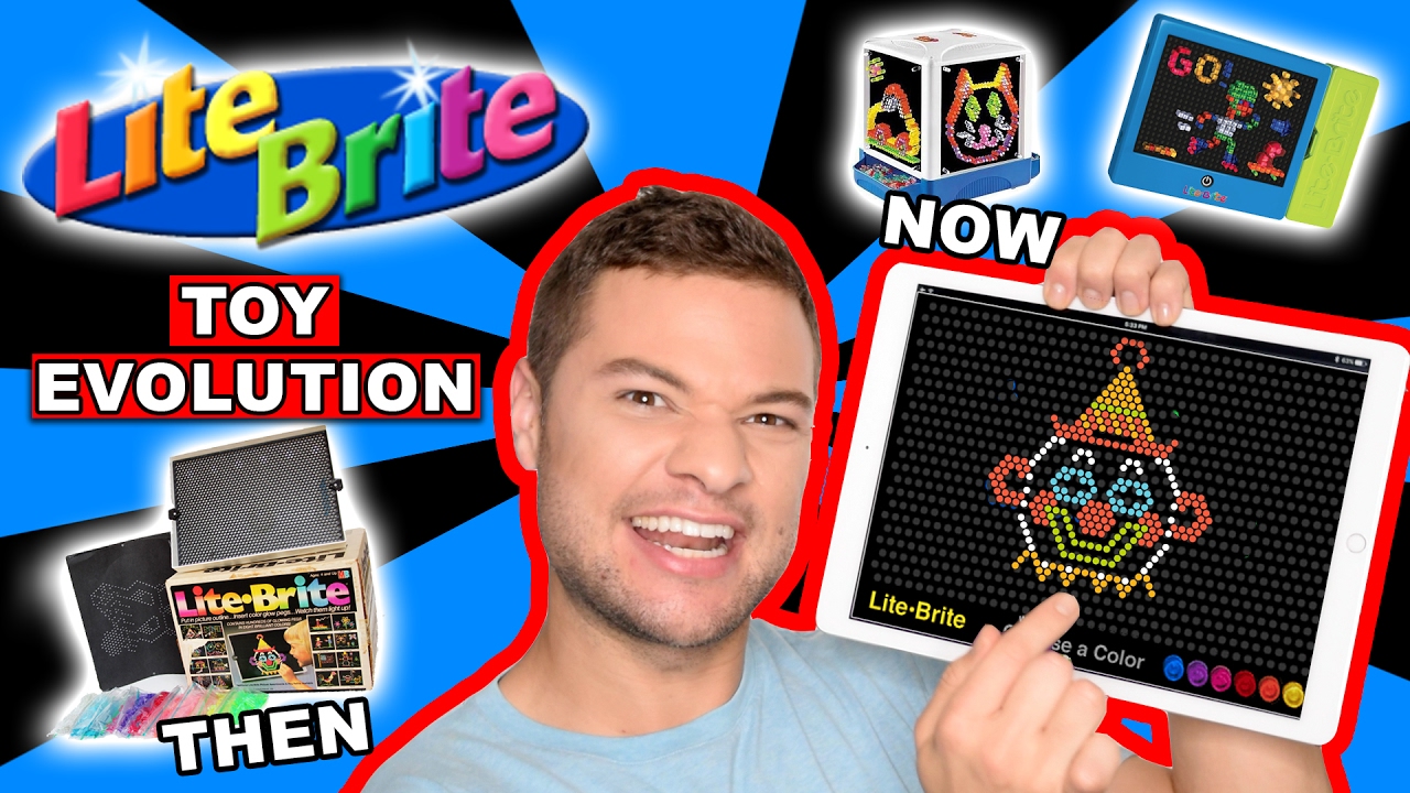 Lite Brite Toy History Toy Commercial Commentary Youtube