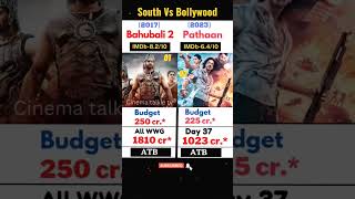 Pathaan Vs Bahubali 2 | Box office collection #shorts
