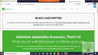 Selenium WebDriver Training | Java Tutorial | Whizdom Trainings |Day 1