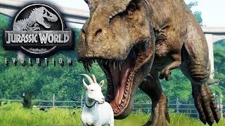 Jurassic World Evolution Gameplay German #22 - T-Rex verschwindet