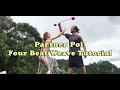 Partner Poi Lesson - Four Beat Weave Tutorial!