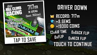 Hill Climb Racing - Arena 717m in Tourist Bus